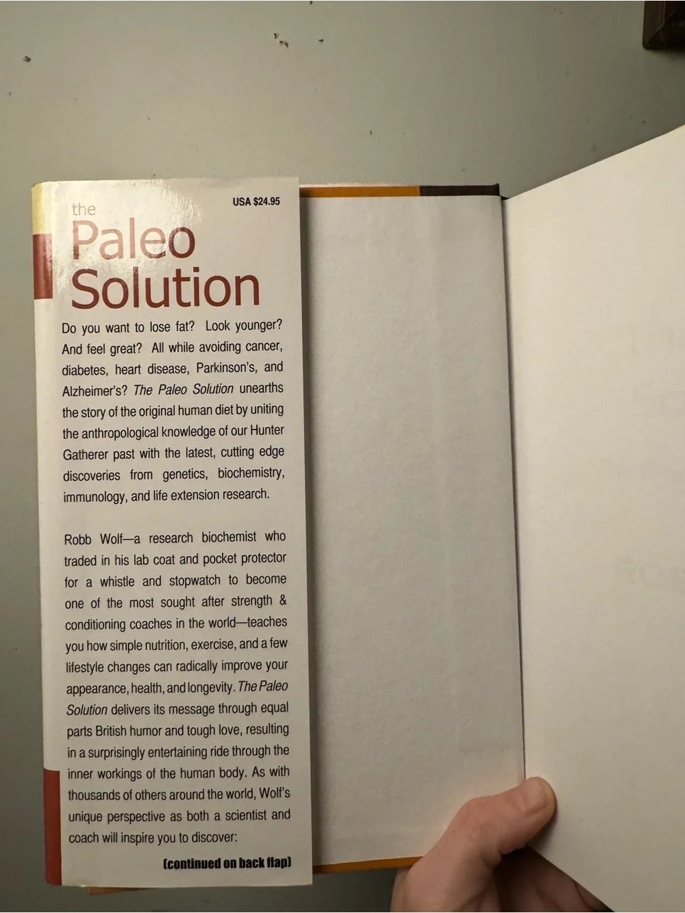 The Paleo Solution Diet Cookbook - White & Brown Cover